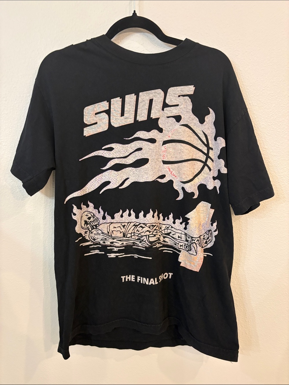 Warren Lotas x Phoenix Suns "The Final Shot" Devin Booker T-Shirt Black Men's M